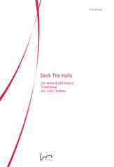Deck The Halls Orchestra sheet music cover